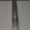 Crystal PVC Table Mat - Clear Vinyl Glass Desk Protector - Waterproof Table Pad - Heat Resistant - 14x60 Inch