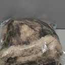 IPABOBO Brown Area Rug 4x6 for Bedroom, Ultra Soft Fluffy Shag Rugs, Modern Indoor Plush Carpet Non-Slip for Living Room Dorm Nursery Kids Room Home Decor (Tie-dyed Brown)