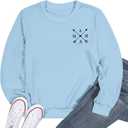 ASTANFY Mom Sweatshirt Dad Sweatshirt: Mom And Dad Shirts Parents Outfits Pregnancy Gifts Fall Crewneck Sweatshirts (Small)