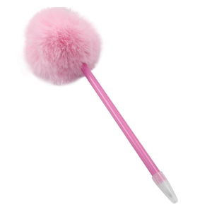 15 Pack Pom Pom Pens Colorful Fluffy Ballpoint Pens for School and Office Cute Pens for Girls and Women