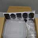 40 PCS Food Storage Containers with Lids Airtight (20 Containers & 20 Lids), Plastic Storage Meal Prep Container-Stackable 100% Leakproof & Microwave Organization and Storage Sets, Lunch Containers