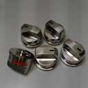 4 Gas Stove Knobs & 1Pcs Super Boil Knobs Replacement for LG LGSF0230 LRG30355ST LRG30357ST LRG30855ST Range