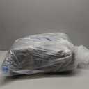 Non Slip Chair Cushions for Dining Chairs Set of 4 Kitchen Chair Cushions 18"x18"x3" Turfted Chair Pads Comfortable and Soft Seat Cushion with Ties, Black