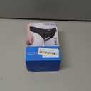 VELPEAU Hernia Belt for Men & Women - Bilateral/Double Inguinal, Groin Hernia Support Truss Underwear Briefs, Pain Relief Recovery Adjustable Strap with 2 Removable Medical Compression Pads (Black, M)