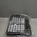 JKsmart 4 Pack XXL Stackable Wire Baskets with Handles for Pantry Storage and Organization,Fruit and Vegetable Basket with Name Plates,Metal Storage Bins for Snack Can Fruit Veggies (XXL-16.34"x12.01"x31.48")