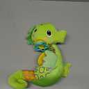 Awotoy Baby Toys 0 to 12 Months, Musical Stuffed Animal Activity Soft Toys with Multi-Sensory Crinkle, Rattle and Textures, Infant Tummy Time Toys for Newborn Boys Girls, Seahorse, Green