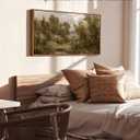 ARPEOTCY Rustic Large Landscape Wall Art,Nature Orchard Picture 20×40 in