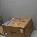 Huuger Nightstand with Charging Station, USB-C Port, Fluted Night Stand Set of 2, Bed Side Table with Drawer, Solid Wood Feet, Open Storage, End Table with Raised Edge, for Bedroom, Walnut