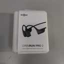 SHOKZ OpenRun Pro 2 - Open-Ear, Bone Conduction Sport Workout Headphones - Black