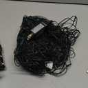 OYCBUZO 360LED Net Lights, 21ft x 5ft Connectable Christmas Outdoor Mesh Lights with Timer & 8 Lighting Modes, Waterproof String Light Plug in for Xmas Tree Bushes Garden Holiday Party - Warm White