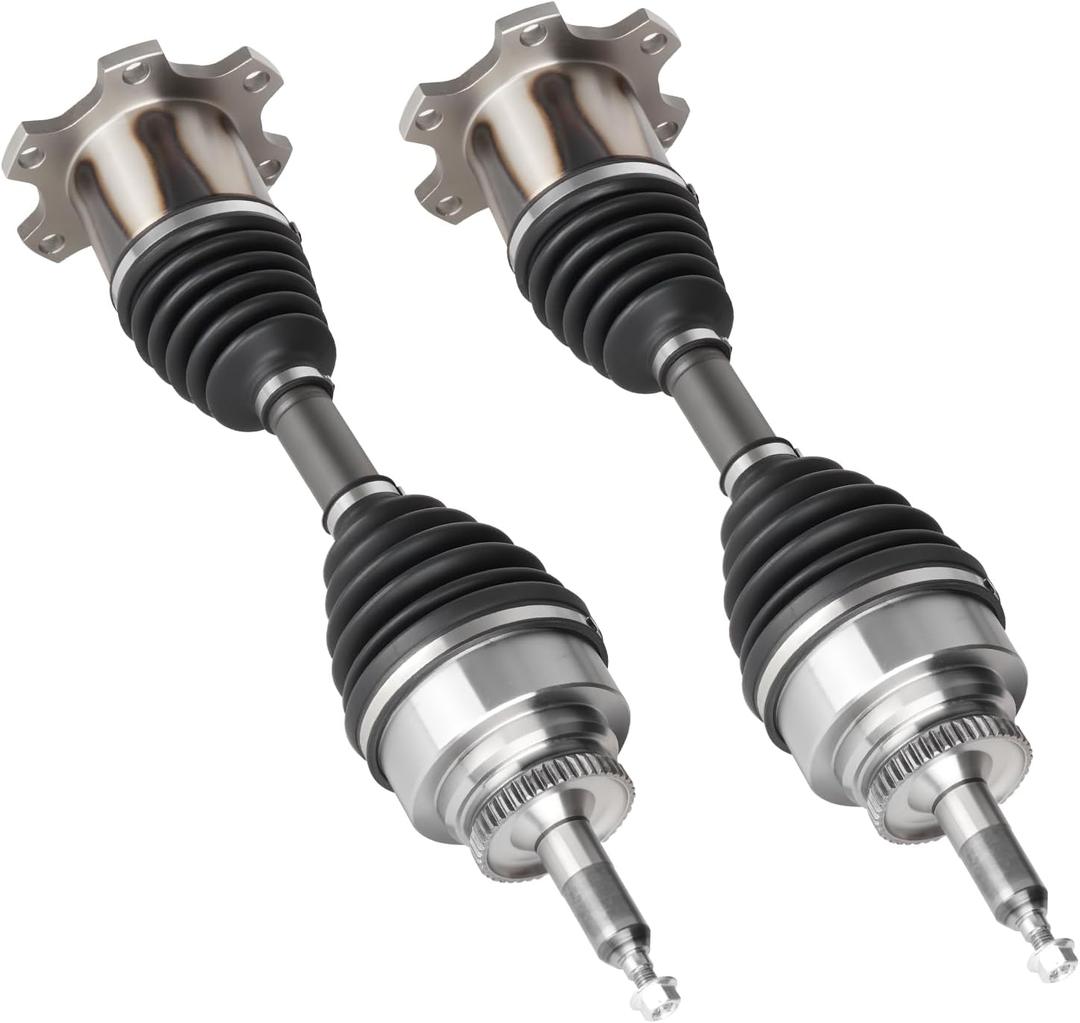 Front CV Axle Shaft Assembly Fit for Ford Expedition for Lincoln Navigator 2003-2006, for Ford F-150 2004-2008, for Lincoln Mark LT 2006-2008, 4WD, Left CV Joint Shaft, 2 pack