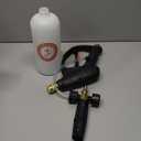 JOEJET Pressure Washer Gun with Foam Cannon, Car Wash Foam Gun with 1/4 Quick Connector, 5 Pressure Washer Nozzle Tips, 1 Liter