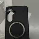 JAME for Samsung Galaxy S26+ Plus Case, Ring Holder Stand Kickstand, Dual Layer Shockproof Protective Cover with Screen Protector, Magnetic Accessory Friendly Galaxy S26+ Plus Phone Case 6.7", Black