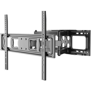 LAFLAURENT Full Motion TV Wall Mount for 37-80" TVs, Cold-Rolled Steel, VESA 200x200 to 600x400mm, Swivel 120° & Tilt, Supports Up to 99lbs, Durable & Easy Installation pack of 2