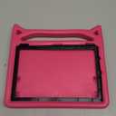 Fire HD 10 Tablet Case for Kids,Amazon Fire Tablet 10 Case(13th/11th Generation, 2023/2021 Release),SHREBORN Lightweight Shockproof Covers with Handle Stand,Also for 10in Sony Nokia,Pink (Rose)