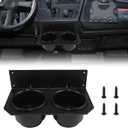 Dash Cup Holder for Pioneer 700-2 700-4 14-22, UTV Drink Cup Holder Bottle Holders for Honda Pioneer 700 2P 4P 2014-2022 Accessories