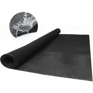 Queen Size RV Mattress Underlay Moisture Barrier, Breathable RV Under Mattress Ventilation, 3D Air Meshfiber Under Mattress Pad RV Accessories Keeps Beds Dry for Campers ( 80'' x 60'') (Black, Queen)