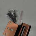 Home Security Door Reinforcement Lock - Upgraded Safety Door Locks Latch Night Bedroom Door Lock Withstand 800 lbs, Child Proof Front Door Lock for Kids Safety Deadbolt Lock Home Improvement Locks (Bronze)