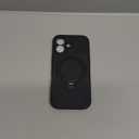 SKYLMW Compatible with iPhone 17 Case with Magnetic Invisible Stand Compatible with Mag-Safe Military Drop Tested Shockproof Silicone iPhone 17 Phone Cases for Women Men 6.3"Black