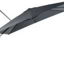 BPS 10'x10' Cantilever Umbrella Replacement Canopy for 8 Ribs Square Offset Umbrella, Outdoor Canopy Replacement for Patio Parasol, Canopy Only (Storm Grey)