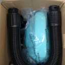 AKSPORT Inflatable Gymnatsics Mat Tumble Track 10ft 13ft 16ft 20ft 23ft Air Tumbling Mat with Air Pump for Home Use/Training/Cheerleading/Yoga (Green Pink)