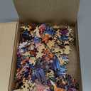 Jigfoxy Wooden Puzzles for Adults, Hummingbird Wooden Jigsaw Puzzles, Unique Animal Shape Puzzles, Christmas Thanksgiving Gifts for Family Friend(M-11.8 * 11.8in-200psc)