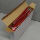 Tenare 12 Pcs Small Gift Bags Mini Paper Bags Bulk Tiny with Handle Tissue for Jewelry Gift Wrapping St. Patrick's Day Happy Easter Spring Birthday Party Favor Supplies(7 * 4 * 9inch,Red)