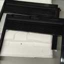 GE Window Air Conditioner Unit, 6,000 BTU for Small Rooms up to 250 sq ft. with Adjustable Fan and Cooling Settings, Perfect for Bedroom or Living Room, Easy Install Kit Included, Black