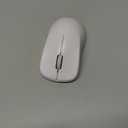 Rapoo 1680 Silent Wireless Mouse, 2.4GHz Cordless with USB Receiver, 1K DPI, 3 Buttons Computer Mouse with 12M Battery Life, Ambidextrous Computer Mice for PC/Tablet/Laptop, White