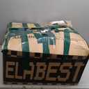 ELABEST Mesh Office Chair,Ergonomic Computer Desk Chair,Sturdy Task Chair- Adjustable Lumbar Support & Armrests,Tilt Function,Comfort Wide Seat,Swivel Home Office Chair (Grey Frame Grey Mesh)