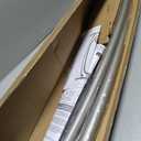 Curved Shower Curtain Rod for Bathroom, 40-72 Inches Adjustable Curved Shower Rod, 0.9MM Rustproof Shower Curtain Rod with Rotating Brackets for Extra Shower Space, Need To Drill, Brush Nickel