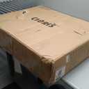 CLORIS 84" Professional Massage Table Portable Reinforced Wooden Leg Hold Up to 1100LBS 2 Folding Lightweight Spa Solon Tattoo Massage Bed Height Adjustable with Carrying Bag (Cream-brown Edge)