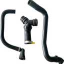 Upper Radiator Hose Y-Connector, Lower Degaus Compatible with Ford F150 5.0L 2011-2020, Replaces DR3Z-8566-A
