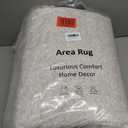 Large Geometric Area Rugs for Living Room Bedroom 9x12 Cream Rug
