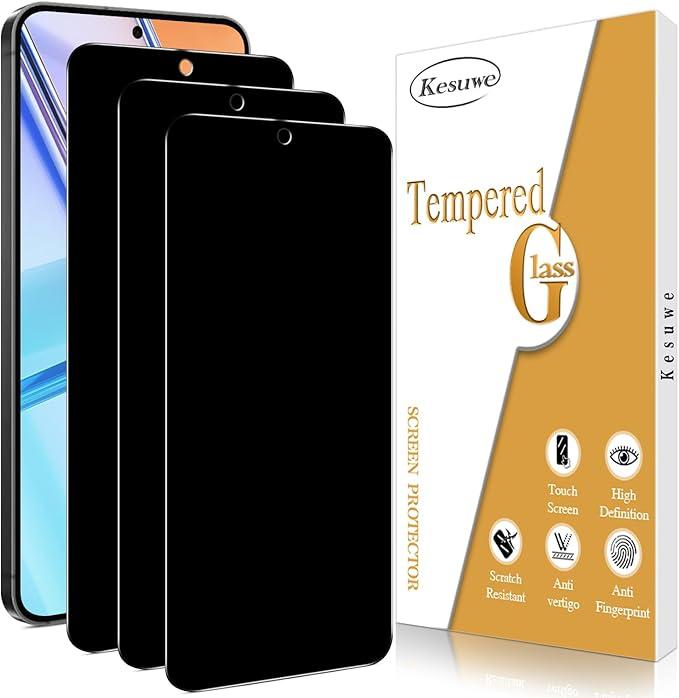 Tempered Glass 3 Pack For Galaxy S24 Privacy