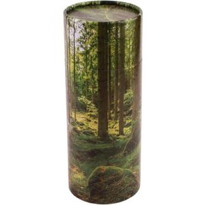 NEWDREAM:The Biodegradable Urns for Human Ashes is Designed to Scatter The Cremated Ashes of Your Loved One in Your Favorite Place,Scattering Urn (L5Wx12H, Sunshine in The Forest)