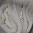 Bedsure Electric Blanket Twin - Thick Striped Flannel Electric Blanket, Heating with 10 Time Settings, 6 Heat Settings, and 8-Hour Timer Auto Shut Off, Gift for Grandma (62x84 inches, White)