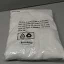 BGment White Linen Semi Sheer Curtains 84 Inch Length for Living Room - Rod Pocket Light Filtering Drapes for Bedroom Dining Long Window Treatments Lightweight, 2 Panels Set, 52 X 84 Inch