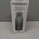 Momcozy Portable Milk Warmer for Travel  Dual Heating Modes for Breast Milk & Water, Portable Bottle Warmer with Fast Heating & Long Battery Life, 17 Ounces Large Capacity to Meet Your All-Day Needs (Green)