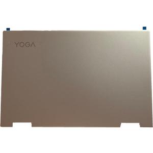 Replacement Laptop LCD Back Cover Top Case Rear Lid for Lenovo Yoga C740-14IML C740-14 81TC 5CB0U43995 AM1FG000310 5CB0U43994 White Gold