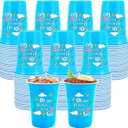 100 Pcs Preschool Kindergarten Graduation Cups Oh The Places You' ll Go Cups Bulk 16Oz Graduation Plastic Cup Oh The Places Disposable Drinking Cups for Class of 2026 Pre K Graduation Party