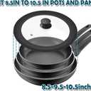 Multi‑Size Tempered Glass Universal Cookware Lid