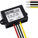 DC 12v Step up to 24v Converter Regulator 5A 120W Power Supply Adapter for Motor Car Truck Vehicle Boat Solar System etc.(Accept DC9-20V Inputs)