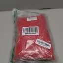 DECOBIRD Decorative Extra Soft Fuzzy Faux Fur Cushion Cover 20x20 Inch Double Sides Long Hair Shaggy Throw Pillow Cover Fluffy Cozy Plush Comfy Microfiber Fleece 100% Polyester Bright Red, 1 Piece