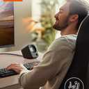 FUNLOGY Speaker - 14W Stereo PC Speakers, USB Powered, Compact Size with 30° Tilt Design, Volume Dial Control, for Desktop, Laptop, Monitor, Gaming Consoles, Black