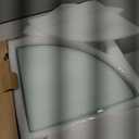 Kingrol 3 Pack Glass Bathroom Shower Shelves, Extra Thick Wall Mounted Shelves, Clear Floating Corner Shelves for Kitchen, Bathroom, Living Room, Office