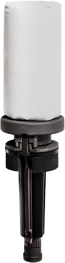 DT SYSTEMS Super Pro Durable Shock-Absorbing Waterfowl Upland Hunting Dog Training Dummy Launcher w/ Floating Scent-Holding Dummy, Bright White (1 Count (Pack of 1))