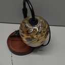 Candle Warmer Lamp with Timer Dimmer, Electric Candle Warmer with Adjustable Height for Home Decor, Valentines Birthday Gifts for Women Men Mom, Wax Melter for All Jar Sizes, 2Bulbs,Black