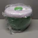 Farberware Easy to use pro Pump Spinner with Bowl, Colander and Built in draining System for Fresh, Crisp, Clean Salad and Produce, 6.6 quart, Green