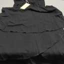 Dokotoo Womens Ladies Cute 2025 Elegant Spring Summer Casual Sexy Halter O Neck Ruffle Chiffon Sleeveless One Piece Short Rompers and Jumpsuits for Women Casual, Black X-Large